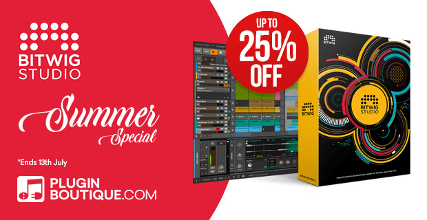 620x320 Bitwig PluginBoutique - Bitwig Summer Sale - up to 21% Off