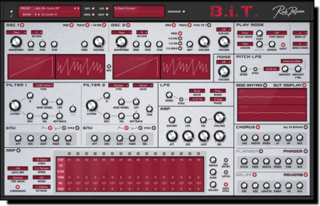 RobPapen BIT Shadow 450x290 - Rob Papen releases B.I.T. virtual analogue synth