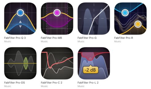 fabfilter ipad 491x290 - FabFilter Pro plug-ins now available in AUv3 format on iOS