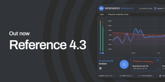 reference4 3 580x290 - Sonarworks releases Reference 4.3