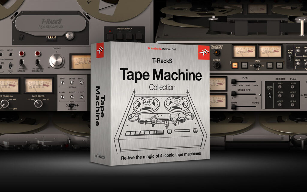tr tapemac 201906 NEWS@2x 1024x642 - IK Multimedia releases the T-RackS Tape Machine Collection