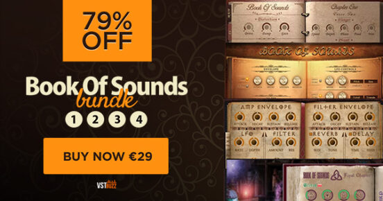 BookOfSounds 600x315 552x290 - 79% off “Book Of Sounds Bundle” by BigWerks