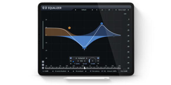 tb equalizer ios screenshot2 580x290 - ToneBoosters releases AI-assisted, dynamic equalizer for iPad