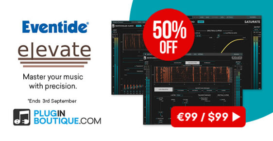 620x320 Eventide Elevate PluginBoutique 562x290 - Eventide Elevate Bundle Sale (Extended) - 50% Off