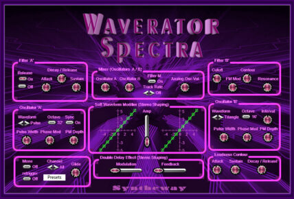 Waverator Spectra 428x290 - Syntheway releases Waverator Spectra v2.0 - Adds VST3 support for Windows