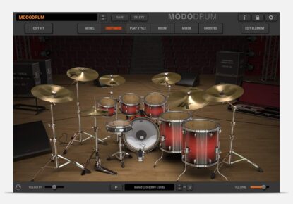 customize rock custom lgr@2x 415x290 - IK Multimedia releases MODO Drum Physical Modeling Drum Virtual Instrument