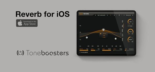 reverbios 590x274 - ToneBoosters releases Reverb for iOS