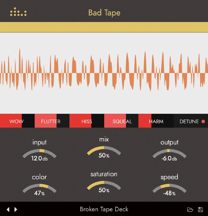 bad tape - denise audio releases Bad Tape - a tape inspired effect unit