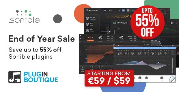 sonible - sonible End of Year Sale - up to 74% Off