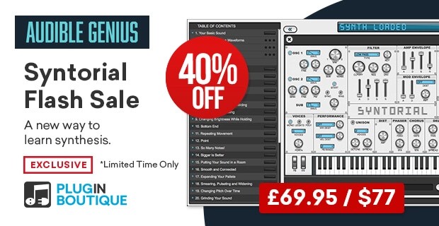 ENY3cH4VUAAqQIR - Audible Genius Syntorial Flash Sale (Exclusive) - 40% Off!
