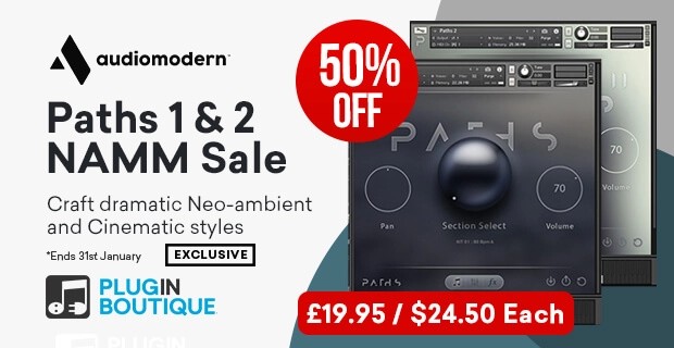 audiomodern - Audiomodern Paths I & II NAMM Sale (Exclusive) - up to 51% Off