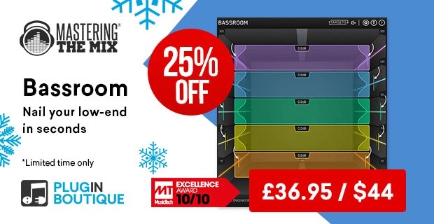 bassroom - 12 Days of Christmas Exclusive Sale - Mastering The Mix BASSROOM - 25% Off