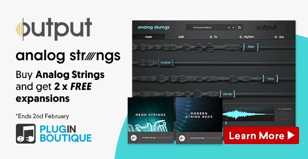 output - Output ANALOG STRINGS + 2 x FREE Expansions - 25% Off