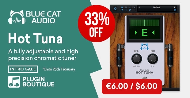 hottuna - Blue Cat Audio Hot Tuna Introductory Sale - 33% Off