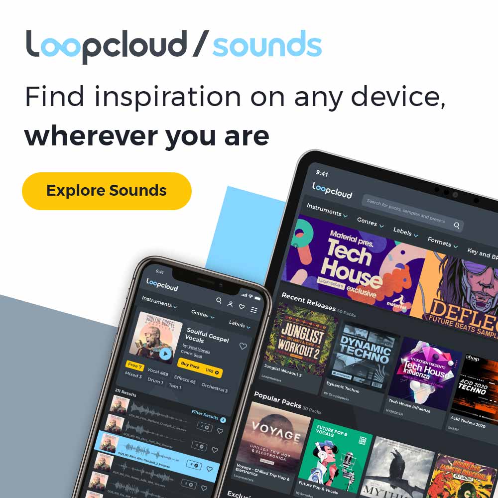 1000x1000 Loopcloud Sounds Set 1 - The New Loopcloud website lets you find inspiration on any device, wherever you are