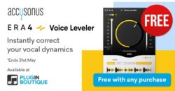 Get ERA 4 Voice Leveler by Accusonus FREE with any purchase at Plugin Boutique!