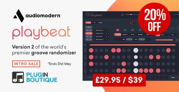 audiomodern - Audiomodern Playbeat 2 Introductory Sale - 20% Off