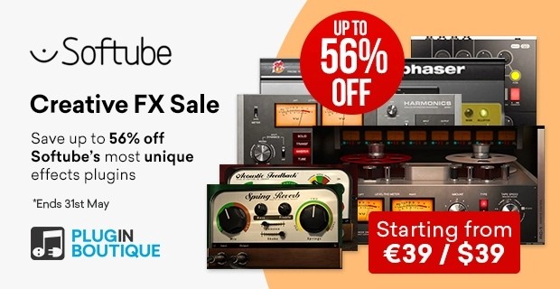 softube - Softube Creative FX Sale - up to 56% Off