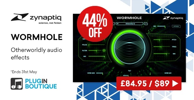 wormhole - Zynaptiq WORMHOLE Sale - 44% Off