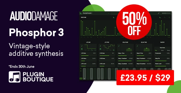 Audio Damage Phosphor 3 Sale (Exclusive)