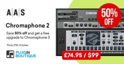 AAS Chromaphone 2 + Free Upgrade to Chromaphone 3 Sale – 50% off