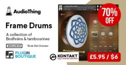 AudioThing Frame Drums Sale (Exclusive) – 70% off