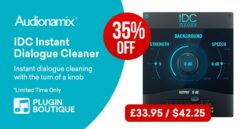 Audionamix IDC Instant Dialogue Cleaner Sale – 31% off