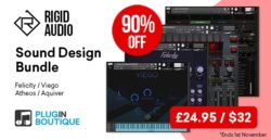 Rigid Audio Sound Design Bundle Sale – 90% off