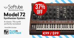 Softube Model 72 Synthesizer System Sale – 38% off