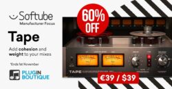 Plugin Boutique Manufacturer Focus: Softube TAPE Sale (Exclusive) – 60% off