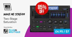 W.A Production Make Me Scream Introductory Sale – 85% off