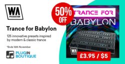 W.A Production Trance Presets for Babylon Sale – 50% off