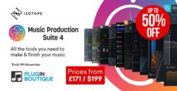 iZotope Music Production Suite 4 Sale – Up To 50% off