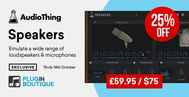 AudioThing Speakers Sale Exclusive - AudioThing Speakers Sale (Exclusive) - 25% Off
