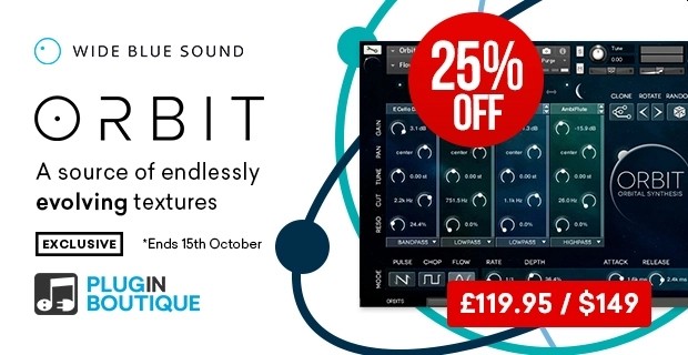 Wide Blue Sound ORBIT Sale Exclusive - Wide Blue Sound ORBIT Sale (Exclusive) - 25% Off