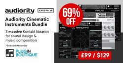 Audiority Cinematic Instruments Bundle Sale (Exclusive) – 69% Off