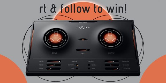 Baby Audio Giveaway 580x290 - WIN the TAIP AI-powered tape emulation plugin offered by Baby Audio