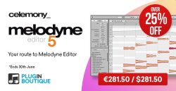 Celemony Melodyne Editor Summer Sale – 37% Off