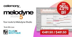 Celemony Melodyne Studio Summer Sale – 30% Off