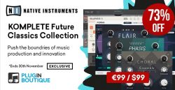 Native Instruments KOMPLETE Future Classics Collection Sale (Exclusive) – 73% Off