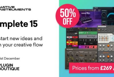 Native Instruments Komplete 15 Holiday Sale – 50% off