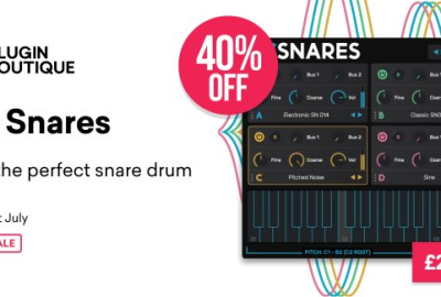 Plugin Boutique DC Snares Intro Sale (Exclusive) – 40% off