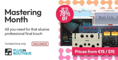Plugin Boutique Mastering Month Sale (Exclusive) – Up To 79% off