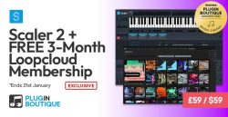 Plugin Boutique Scaler 2 + FREE 3-Month Loopcloud Membership (Exclusive)