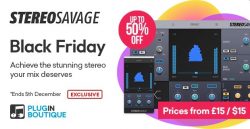 Plugin Boutique StereoSavage Black Friday Sale (Exclusive) – Up To 50% off