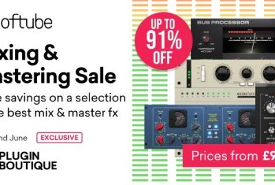 Softube Mixing & Mastering Sale (Exclusive) – Up To 91% off