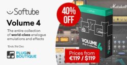 Softube Volume 4 Sale – up to 40% Off