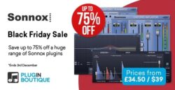 Sonnox Black Friday Sale – 75% off