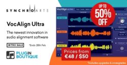 Synchro Arts VocAlign Ultra Introductory Sale – Up to 49% Off