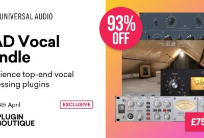 Universal Audio UAD Vocal Bundle Sale (Exclusive) – 93% off